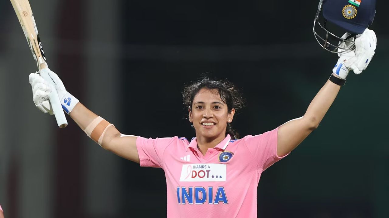 Smriti Mandhana ने महिला ODI में तोड़ा इतिहास, ऑस्ट्रेलिया के खिलाफ शतक से छा गई भारतीय ओपनर